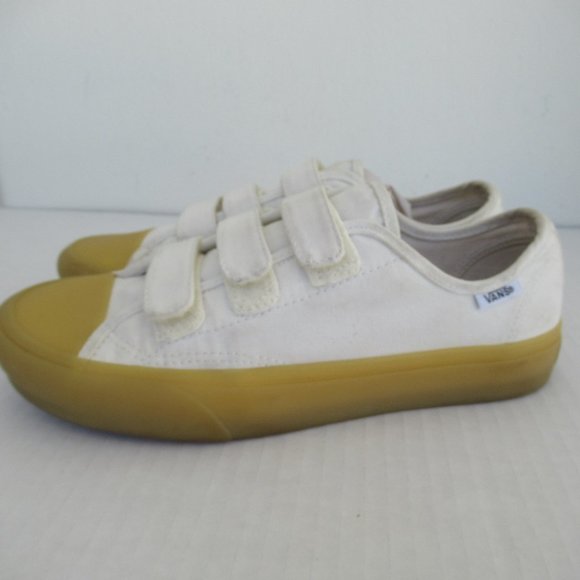 VANS Men Style 721454 Straps Canvas Sneakers Shoes size Mens 6.5 Womens 8 - Picture 3 of 9